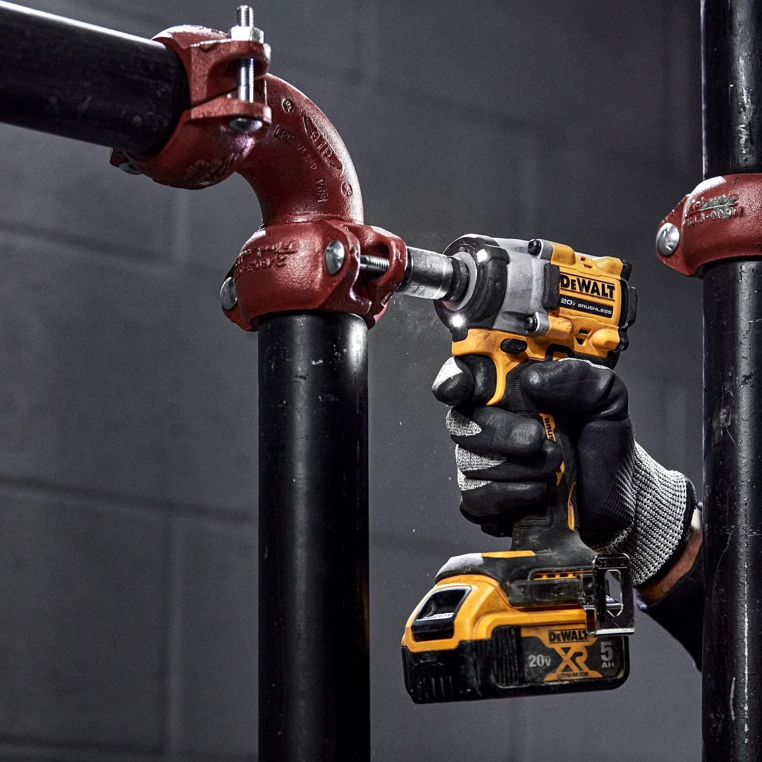DEWALT SCHLAGSCHLÜSSEL 1/2" 18V 406Nm TSTAK RING DCF921NT