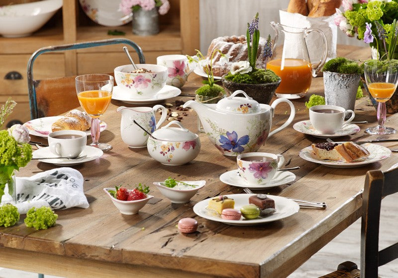 VILLEROY & BOCH FrühstücksTasse Mariefleur Gris