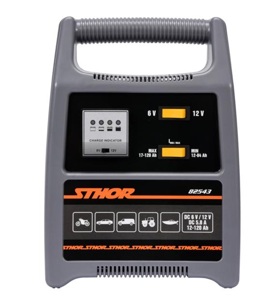 STHOR GLEICHRICHTER 6/12V 8A 120Ah LED