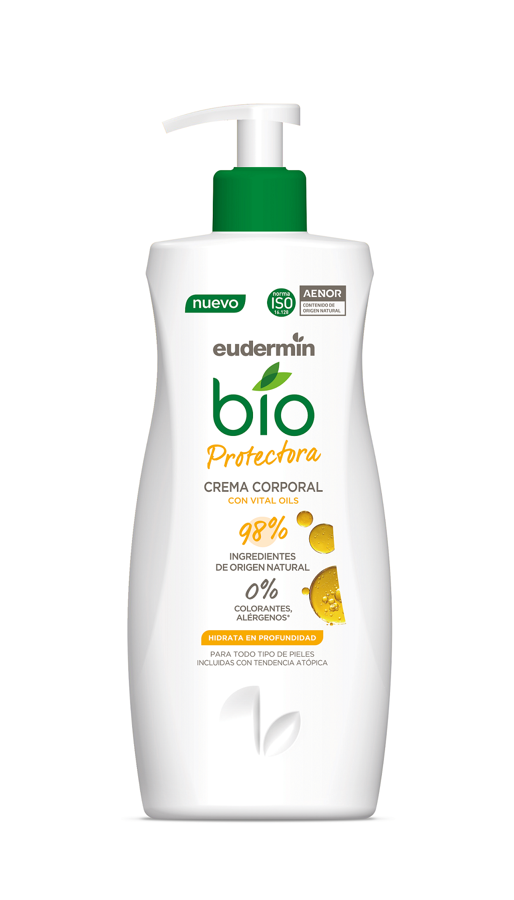 SCHÜTZENDE UND FEUCHTIGKEITSSPENDENDE KÖRPERLOTION 400 ml - EUDERMIN