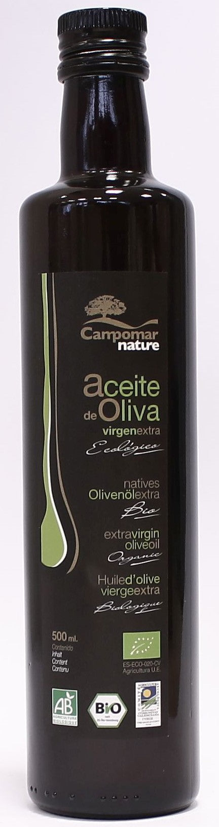 EXTRA NATIVES BIO-OLIVENÖL 500 ml - CAMPOMAR NATUR