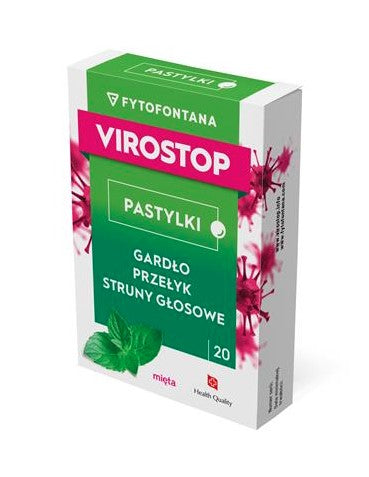 HERB-PHARMA - Phytofontana Virostop, Minzgeschmack, 20 Lutschtabletten