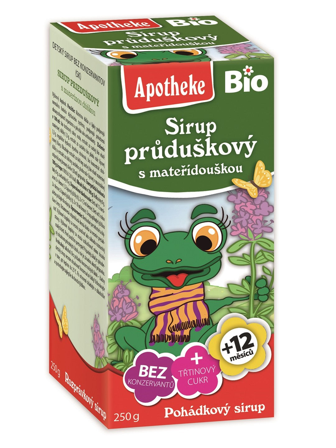 Thymian-Wildrosen-Sirup für Kinder ab 1 Jahr Bio 250 g – APOTHEKE