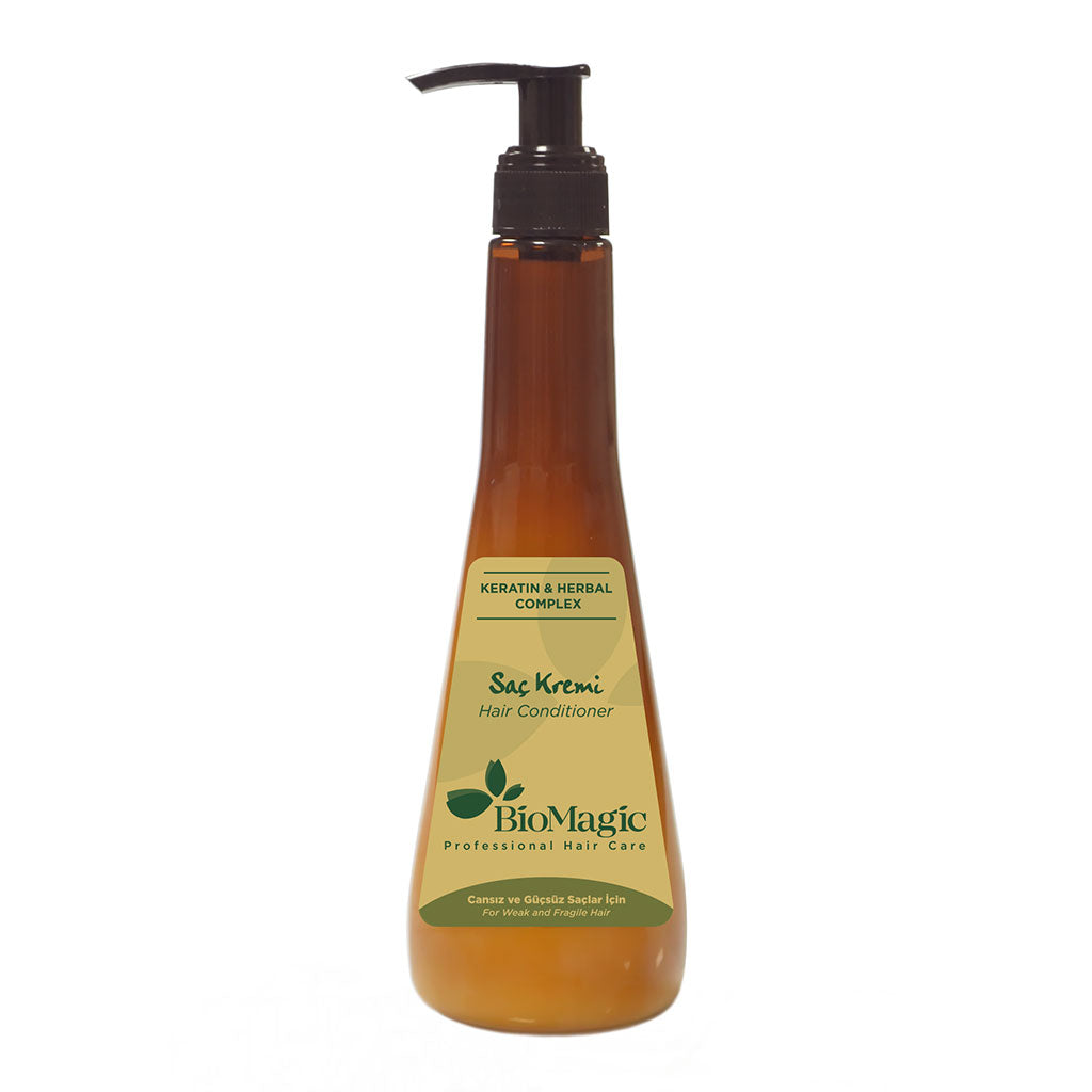 SPÜLUNG FÜR SCHWACHES UND STRAHLENDES HAAR MIT KERATIN 300 ml – BIOMAGIC