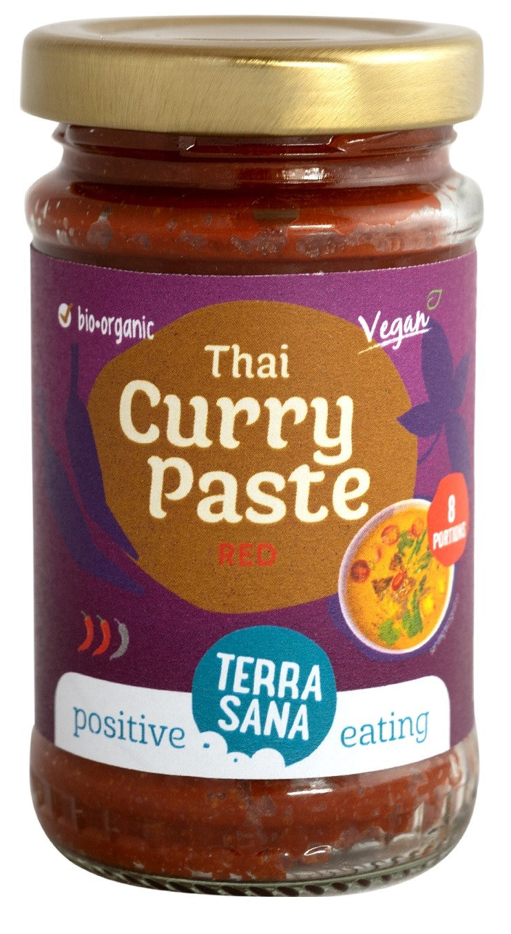 THAI-ROT-CURRY-BIO-PASTE 120 g - TERRASANA