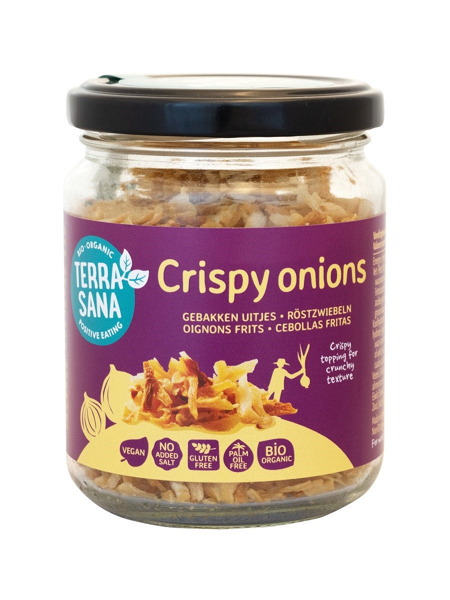 Röstzwiebel, glutenfrei, Bio 75 g - TERRASANA