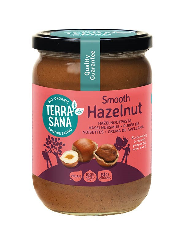 BIO geröstete HASELNUSSCREME 500 g - TERRASANA