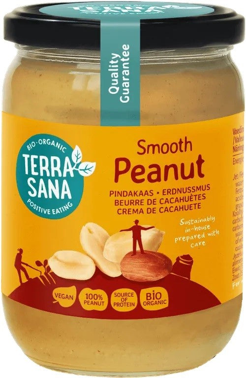 CREME AUS GERÖSTETEN ERDNÜSSEN BIO 500 g - TERRASANA