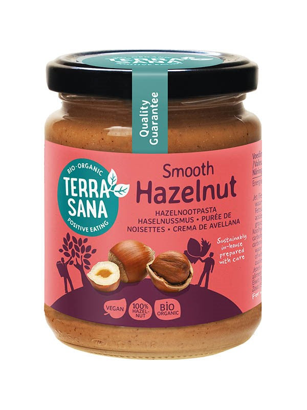 BIO geröstete HASELNUSSCREME 250 g - TERRASANA