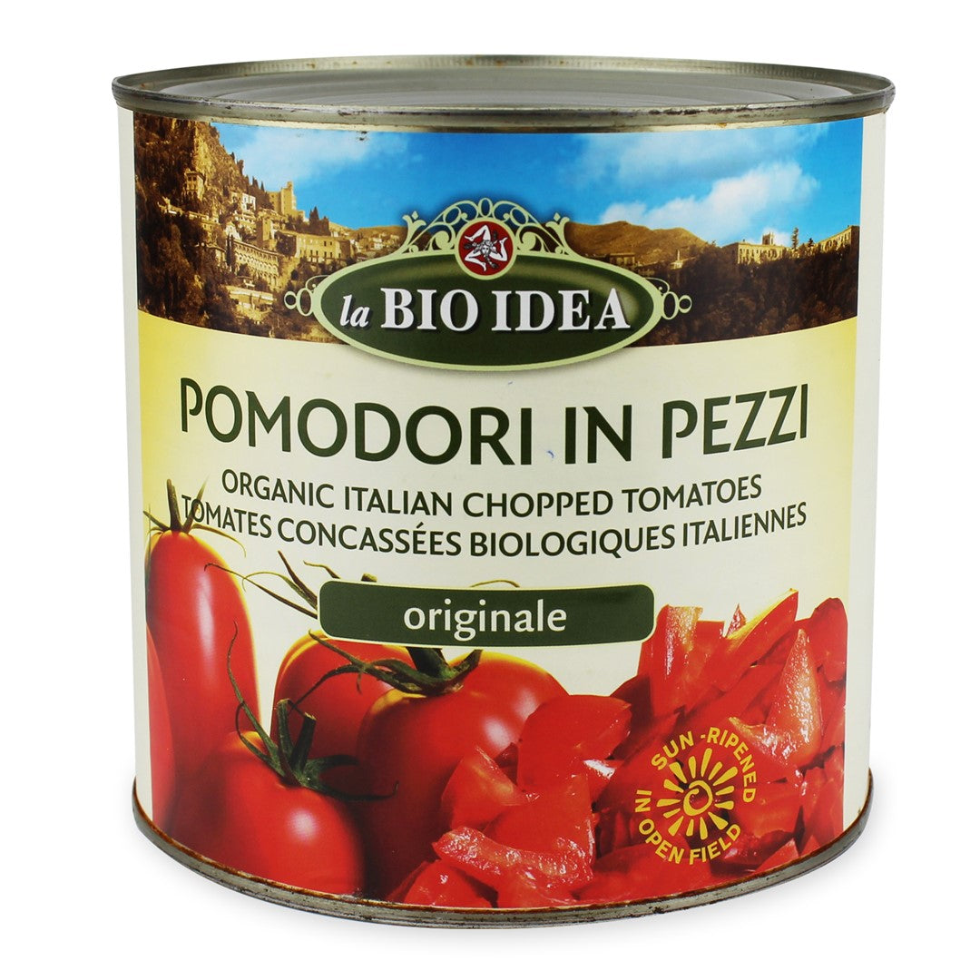 TOMATENSCHEIBEN OHNE HAUT BIO 2,5 kg (1,5 kg) - HORECA