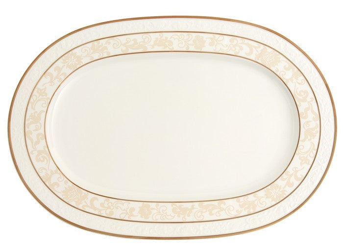 VILLEROY & BOCH Ovaler Servierteller Ivoire 41 cm