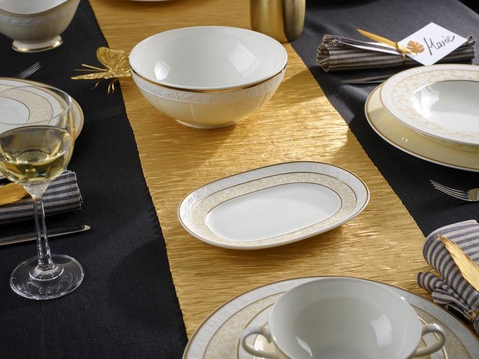 VILLEROY & BOCH Partyteller Ivoire 22 cm
