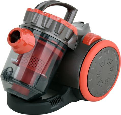 LUND CYCLONE STAUBSAUGER 700W ROT / 3 BÜRSTEN