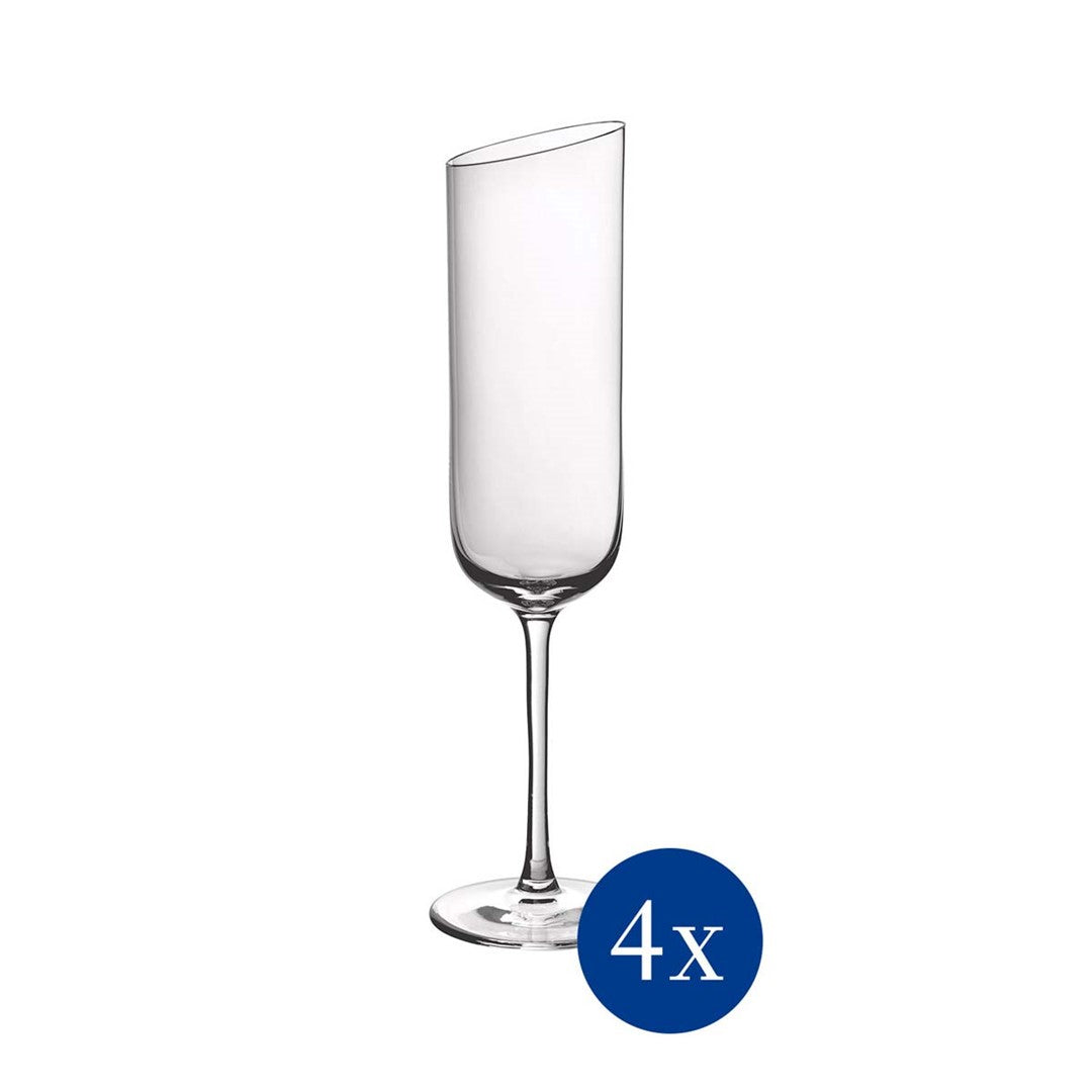 VILLEROY & BOCH Champagnerglas NewMoon 4 Stk.