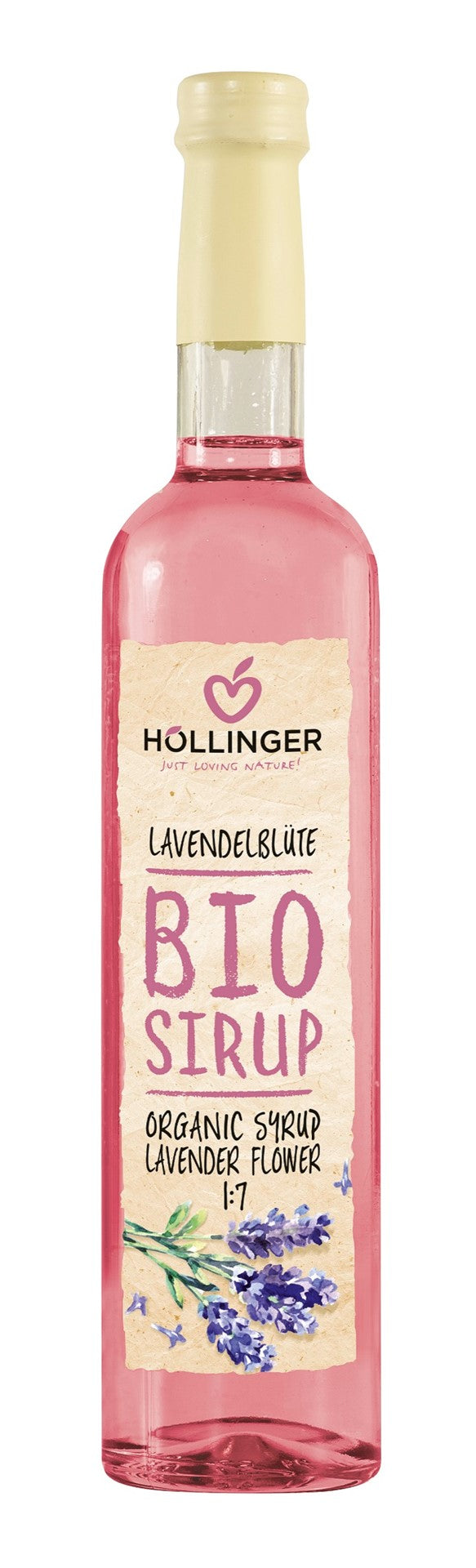 BIO-LAVENDEL-SIRUP 500 ml - HOLLINGER