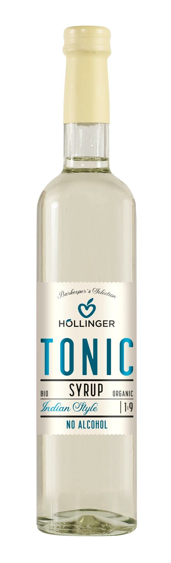 TONIC BIO SIRUP FÜR GETRÄNKE UND COCKTAILS 500 ml - HOLLINGER
