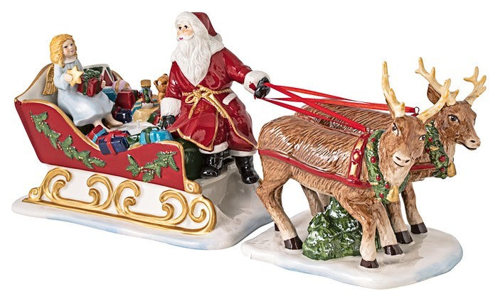VILLEROY & BOCH Weihnachtsmanns Schlitten Christmas Toys