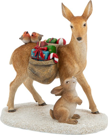 VILLEROY & BOCH Hirsch mit Geschenken Winter Collage Accessories
