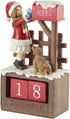 VILLEROY & BOCH Kalender Mädchen Winter Collage Accessoires