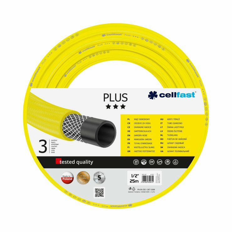 CELLFAST GARTENSCHLAUCH PLUS GRÖSSE: 3/4" LÄNGE: 50m