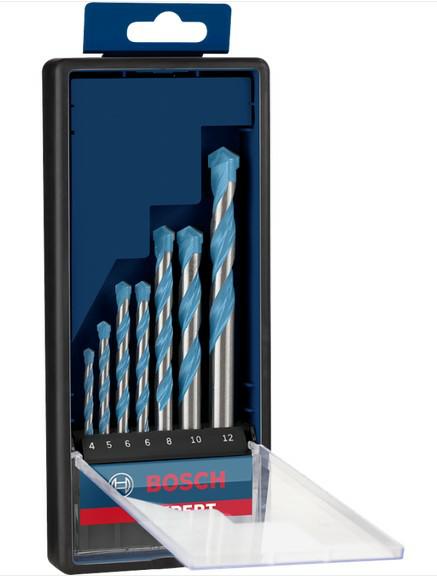 BOSCH BOHRER CYL-9 MULTICONSTRUCTION 7 Stk. (4/5/6/6/8/10/12 mm) EXPERTE