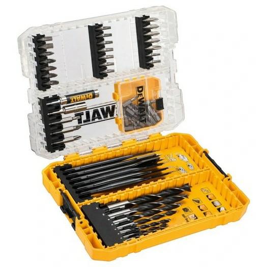 DEWALT HOLZBOHRER- UND BITS-SET 57-tlg.