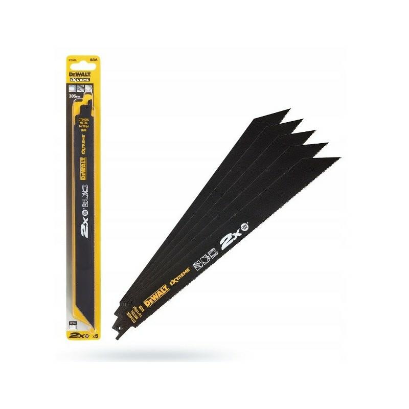 DEWALT SÄBELKANTE. 305mm BIM /5 Stk. FÜR METALL