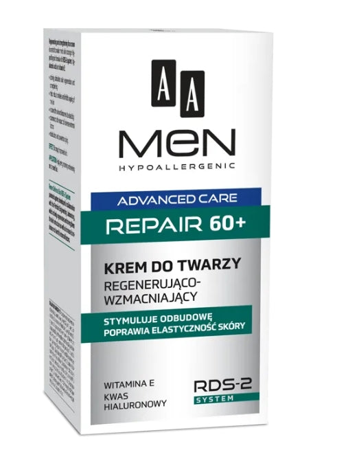 OCEANIC - AA Men Advanced Care Repair Regenerierende und stärkende Gesichtscreme 60+, 50 ml
