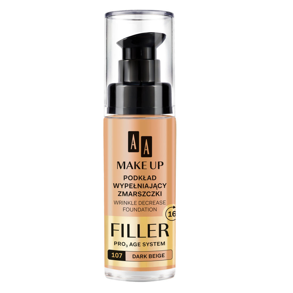 OCEANIC - AA, Make Up Filler, Falten auffüllende Grundierung, 107 Dunkelbeige, 30 ml