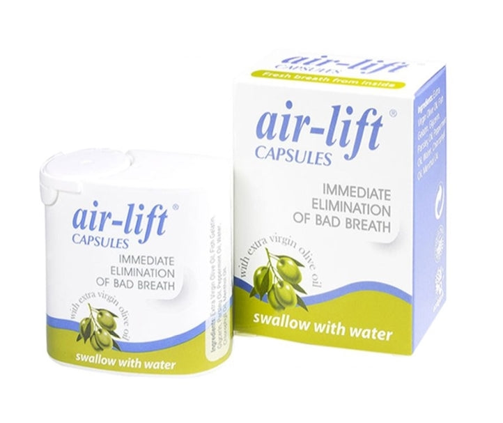 BIOCOSMETICS - Air Lift, Guter Atem, entfernt Atemgeruch, 40 Kapseln