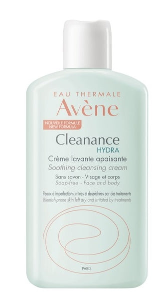 PIERRE FABRE - Avene Cleanance Hydra, beruhigende Reinigungscreme, 200 ml