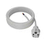 AWTOOLS KABEL MIT STECKER 3m 3x1,5 WEISS H05VV-F