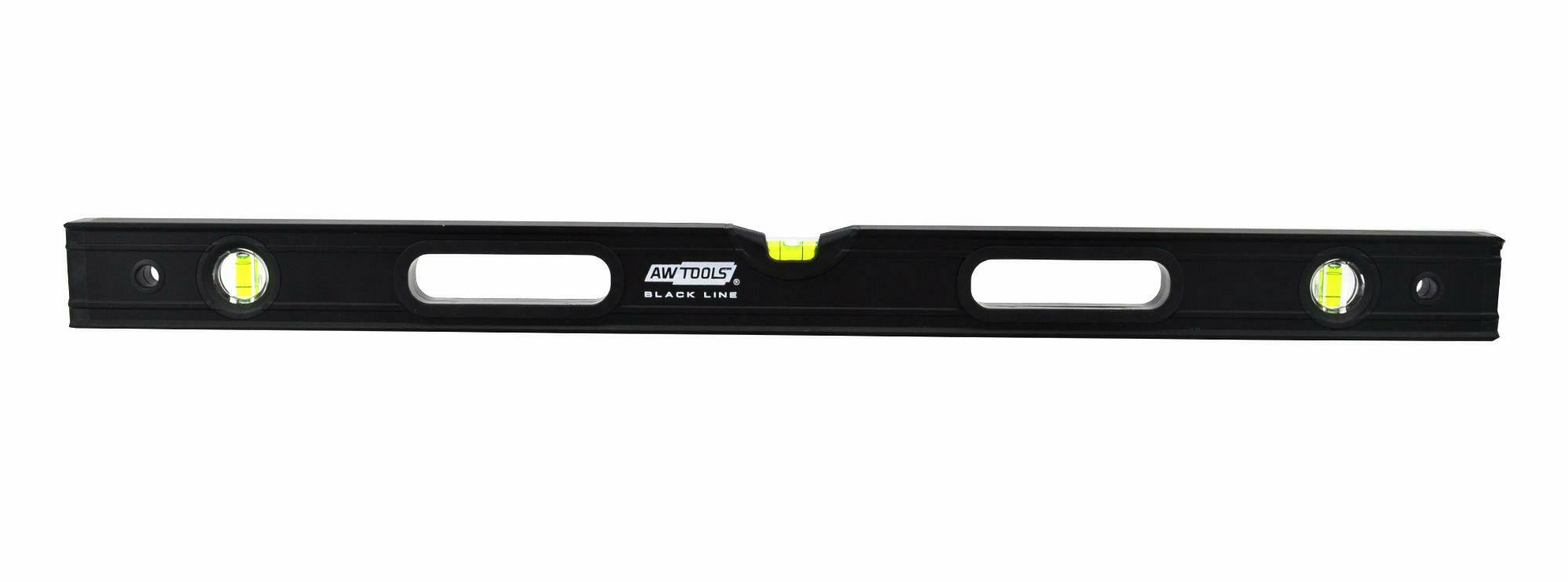 AWTOOLS SCHWARZE WAAGE 60 CM MAGNETISCH MIT GRIFF