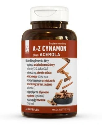 A-Z MEDICA - AZ Cynamon Plus Acerola, 60 Kapseln