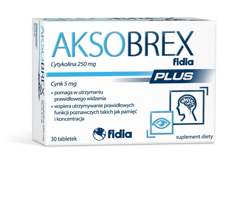 FIDIA PHARMA - Aksobrex Plus, 30 Tabletten