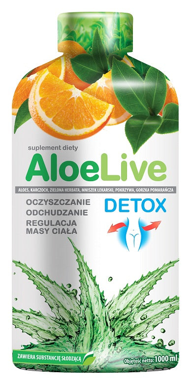 LABORATORIA NATURY - AloeLive Detox reinigender Aloe-Saft 1000 ml