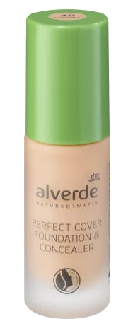 ALVERDE - Alverde, Foundation, Concealer Caramel 40, 20ml