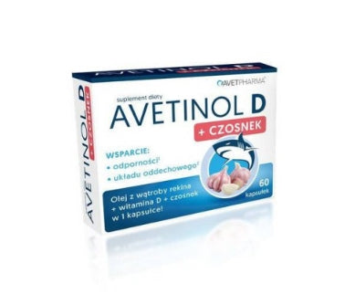 AVET PHARMA - Avetinol D+ Knoblauch, 60 Kapseln