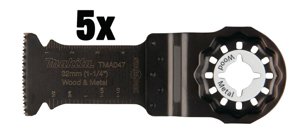 MAKITA MT PLUSTER SCHNEIDESÄGEBLATT BIM 32mm x 50mm / 5 Stk.