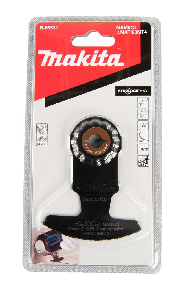 MAKITA MT ARC-SÄGEBLATT FÜR SCHMALEN SCHLITZ 68 mm K40 SEGMENTIERTER STARLOCK MAX