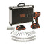 BLACK+DECKER SCHLAGBOHRER/ANTRIEB 18V 2x1,5Ah + 80 Stk. ZUBEHÖR