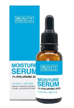 BEAUTY FORMULAS - Beauty Formulas Feuchtigkeitsspendendes Gesichtsserum 1 % Hyaluronsäure, 30 ml
