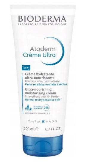 BIODERMA - Bioderma Atoderm Creme Ultra Ultra-Feuchtigkeitscreme, 200 ml – Lange Haltbarkeit!