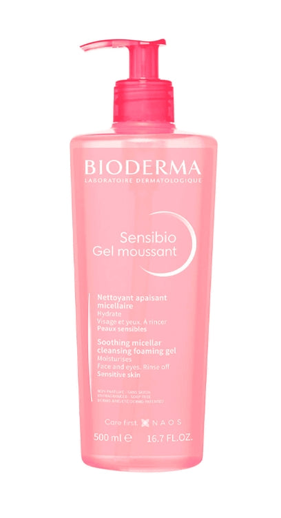 BIODERMA - Bioderma Sensibio Reinigungsgel, 500 ml – Lange Haltbarkeit!