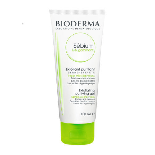 BIODERMA - Bioderma Sebium Gel Gommant, Peeling-Reinigungsgel, Peeling, 100 ml – Lange Haltbarkeit!