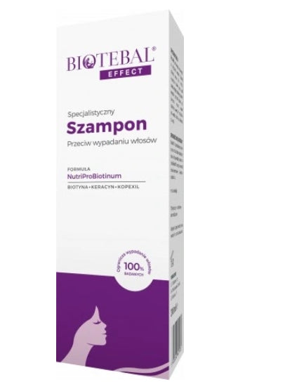 POLPHARMA - Biotebal Effect Specialist Shampoo gegen Haarausfall, 200 ml