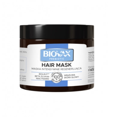 L'BIOTICA - Biovax Prebiotic, Intensiv regenerierende Maske, 250 ml