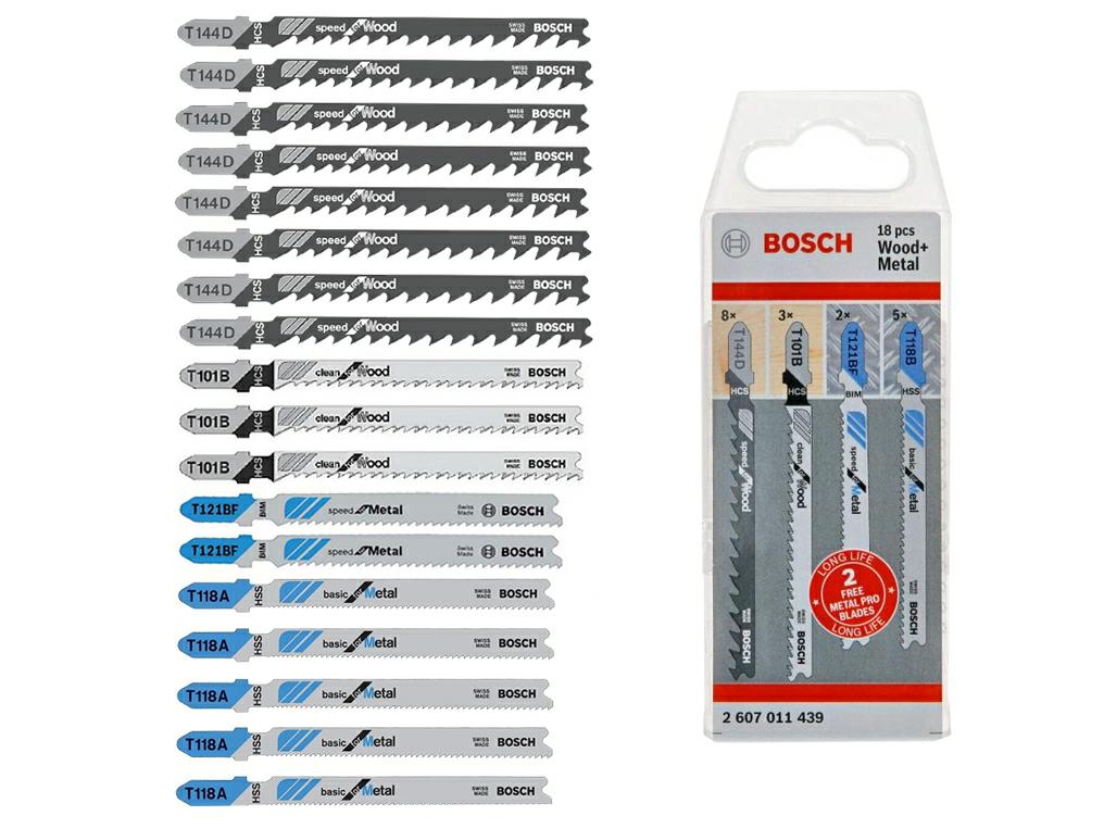 BOSCH BRZE.T SET EUU HOLZ/METALL 16+2 tlg
