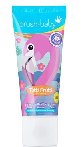 ARS DENTAL - Brush-Baby Zahnpasta für Kinder 3-6 Jahre Tutti Frutti, 50 ml