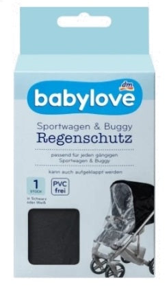 BABYLOVE - Babylove, Regenschutz für Kinderwagen und Kinderwagen, 1 Stück